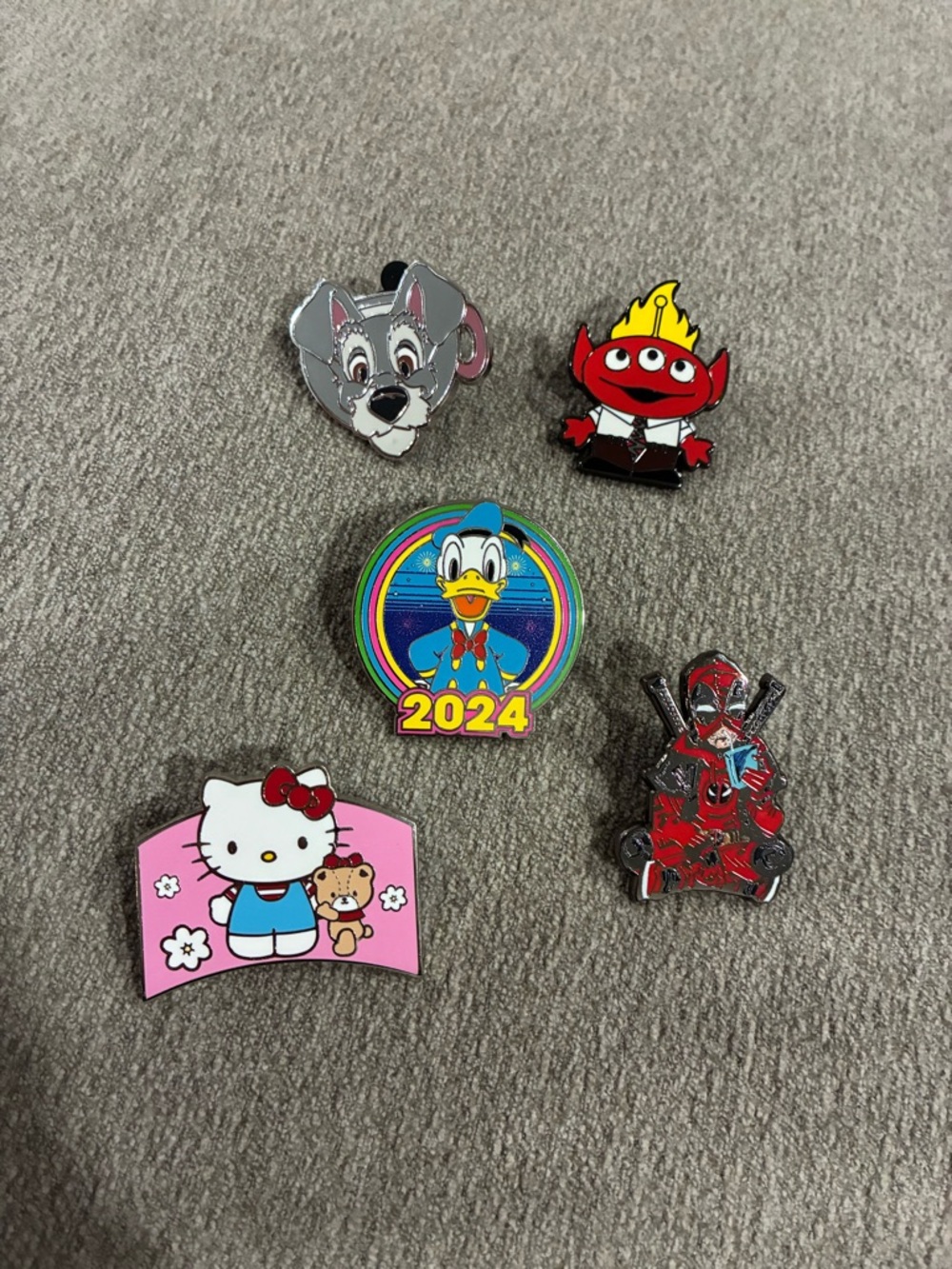 Trading pins- variety